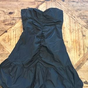 Women’s size 8 BCBG Max Azria black strapless mini dress